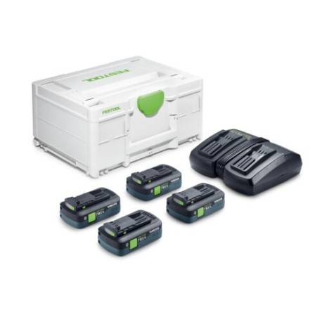 Set de energía SYS 18V 4xTBX4/TCL6DUO