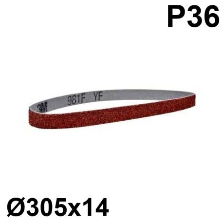 3M Banda de lija 981F, 36+305x14mm