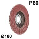 Disco láminas 3M Cubitron II conico 967A 180mm P60