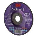 3M™ Cubitron™ 3 Disco de corte y desbaste, 94946, 36+, T27, 125 mm x 4,2 mm x 22,23 mm, EN, paquete de 10 unidades, 20 por caja