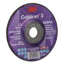 3M™ Cubitron™ 3 Disco de corte y desbaste, 94946, 36+, T27, 125 mm x 4,2 mm x 22,23 mm, EN, paquete de 10 unidades, 20 por caja