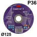 Cubitron 3 Disco corte, 88775, 36+, T41-125x2x22 88775