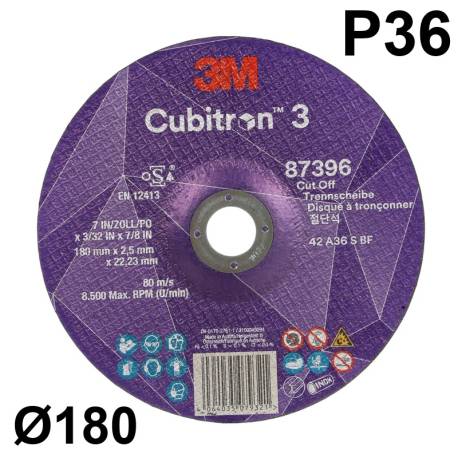 3M™ Cubitron™ 3 Disco de corte,...