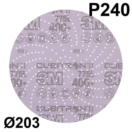 Cubitron II Discos 775l 203mm P-240