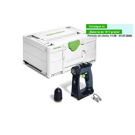 Taladro atornillador Festool CXS...