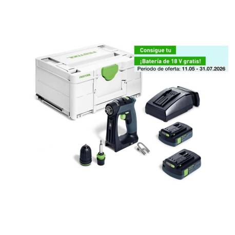 Taladro atornillador CXS 18 C3,0-Plus