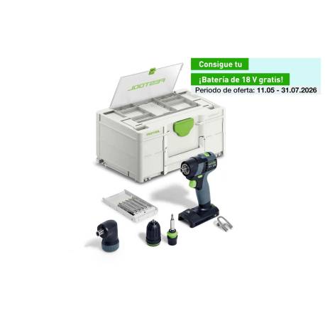 Taladro atornillador TXS 18-Basic-Set