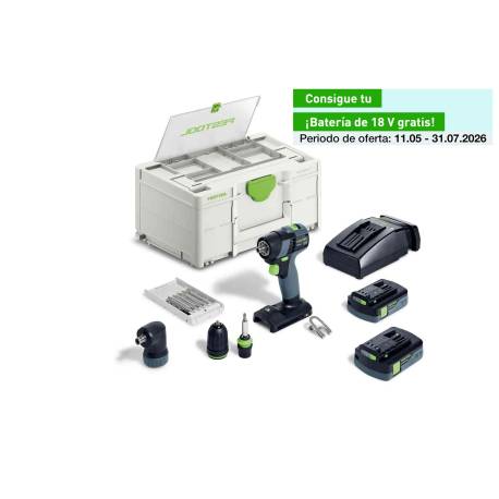 Taladro atornillador TXS 18 C3,0-Set