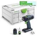 Taladro atornillador a batería T 18+3-Basic