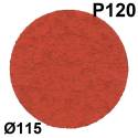 3M™ Cubitron™ II Hookit™ Disco de Tela 947A, 115 mm, Sin Agujeros, 120+