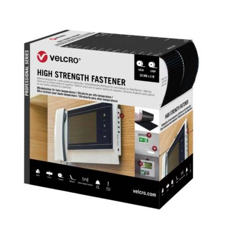 Rollo H-L High Strength Fastener 50mm NEGRO 5m