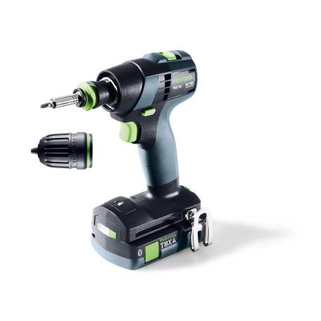 Taladro atornillador a batería TXS 18 TBX4,0 I-Plus