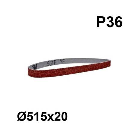3M Banda de lija 981F, 60+305x14mm