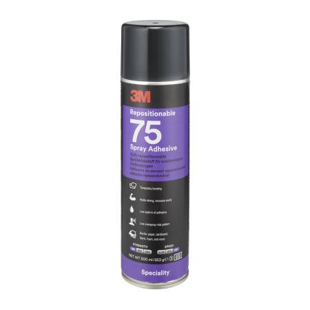 3M Adhesivo Spray Reposicionable 75 Incolora 500ml