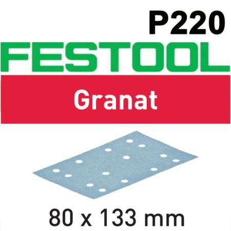 Festool Hoja de lijar STF 80x133 P220 GR/100