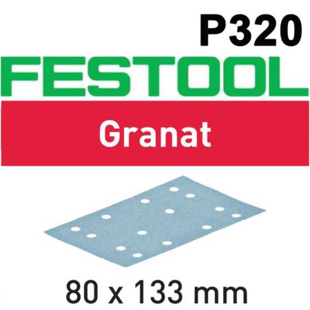 Festool Hoja de lijar STF 80x133 P320 GR/100