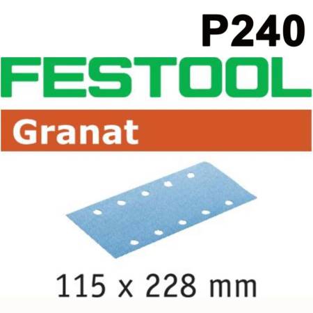Festool Hoja de lijar STF 115X228 P240 GR/100